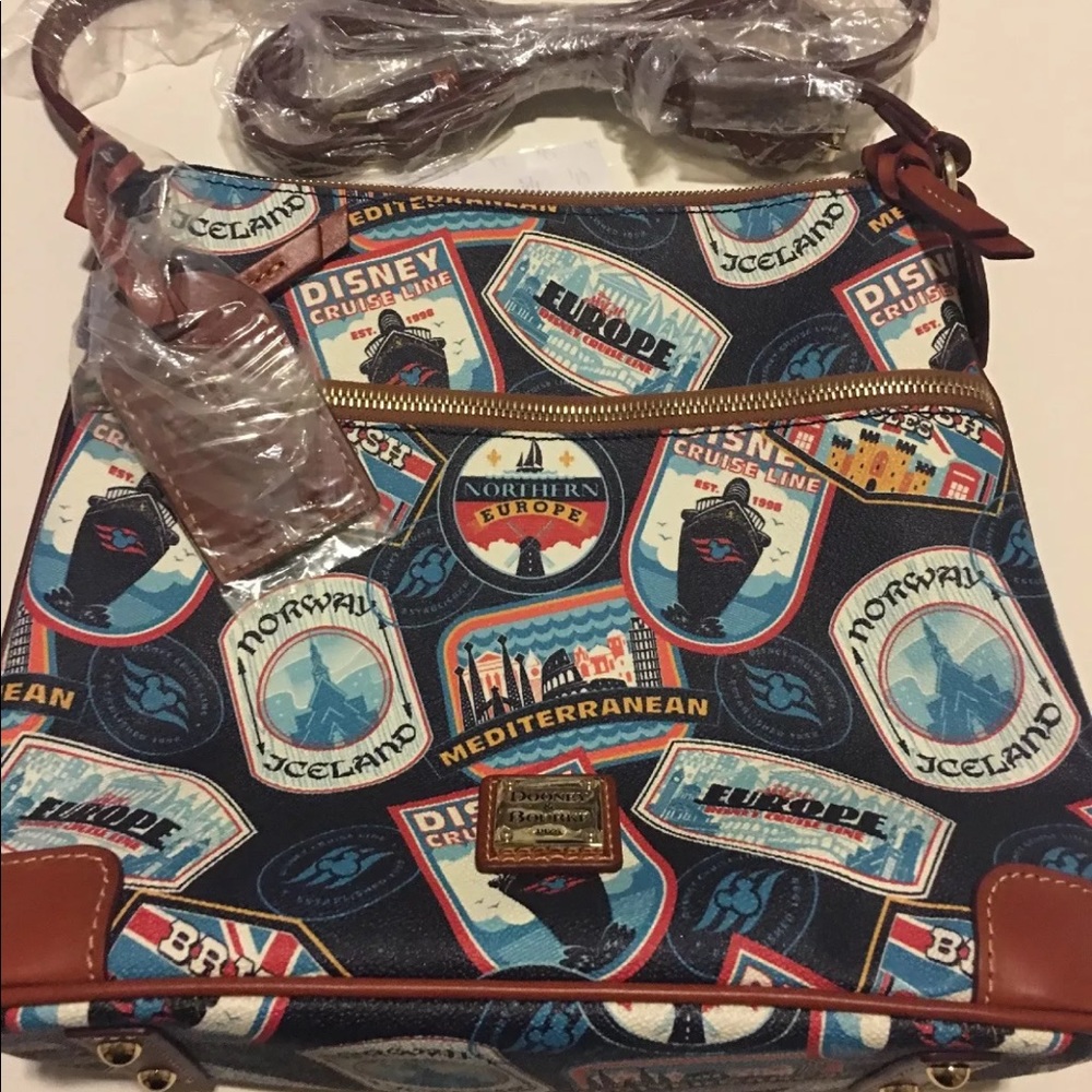 Disney Cruise Line Itinerary Crossbody Bag Purse